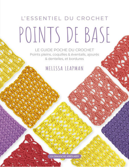 Livre l'essentiel du crochet points de base
