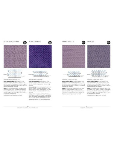 Livre l'essentiel du crochet points de base
