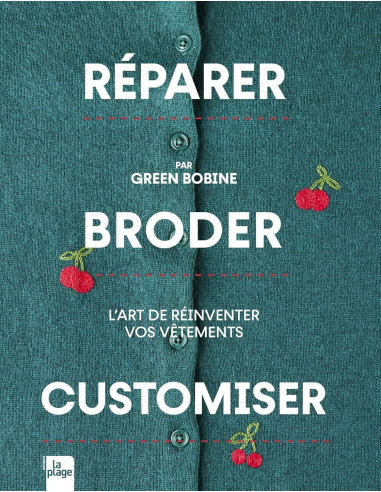 Livre réparer, broder, customiser