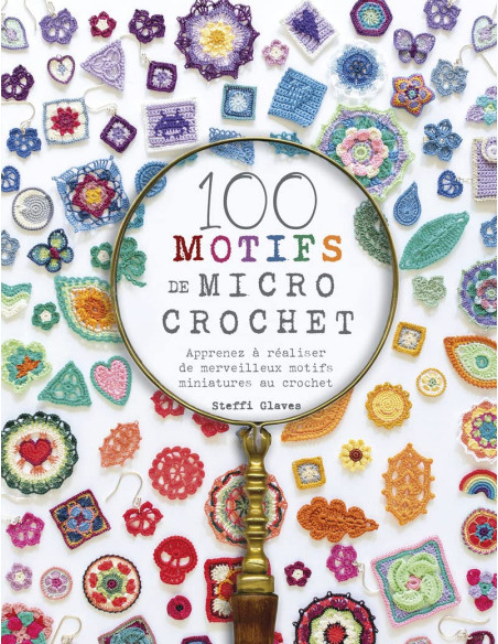Livre 100 motifs de micro crochet