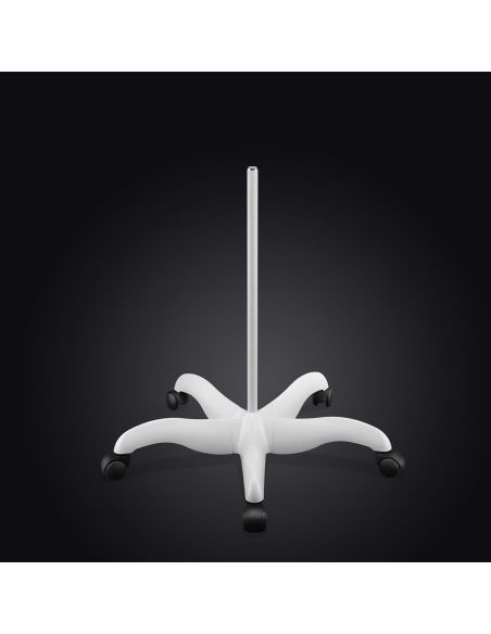 Pied sur roulettes blanc prestige Daylight