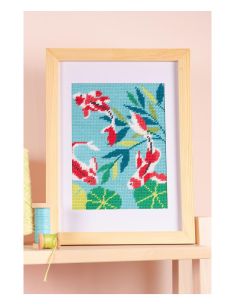 Kit canevas Pénélope motif carpe