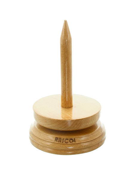 Support pelote de laine en bois Rascol