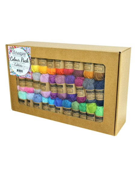 Coffret de 109 mini pelotes Scheejes Cahlista Colour Pack