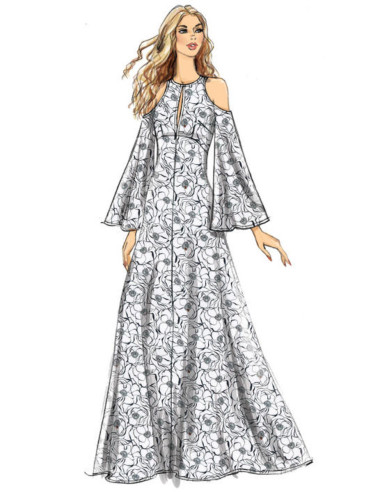 Patron de robe - Vogue 9296