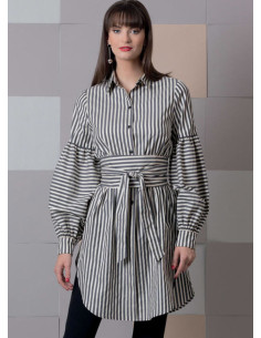 Patron de haut et ceinture - Vogue 9299