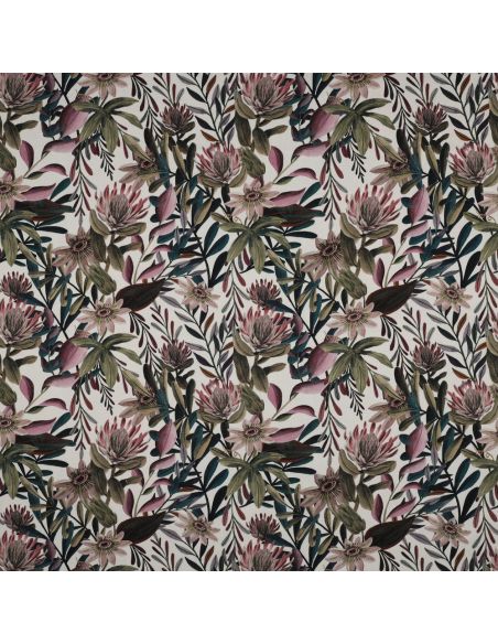Toile de coton canvas - Fleurs vintage