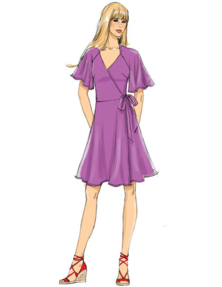 Patron de robe - Butterick 6554