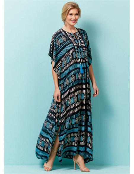 Patron de haut, tunique et caftan - Butterick 6559