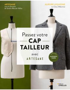 Livre passez votre CAP tailleur avec Artesane