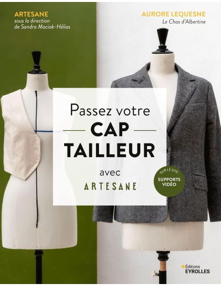 Livre passez votre CAP tailleur avec Artesane