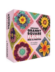 Coffret crochet Granny Square - Fleurs Mix & Match
