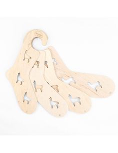Paire de bloqueurs à chaussettes en bois - Kremke