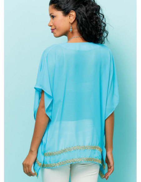 Patron de haut, tunique et caftan - Butterick 6559