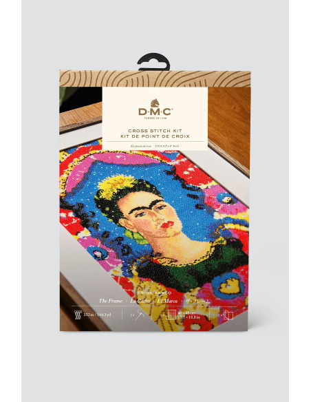 Kit broderie point de croix - Le cadre