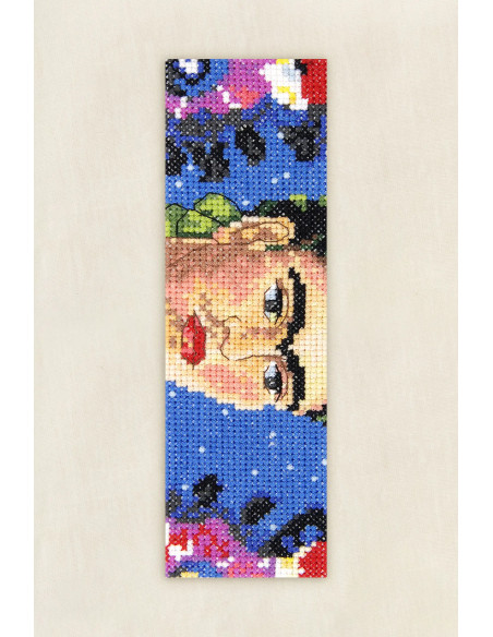 Kit broderie marque-pages au point de croix - Le cadre