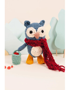 Kit amigurumi - Hibou au potager