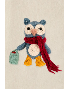 Kit amigurumi - Hibou au potager 2