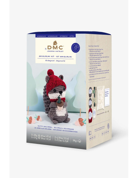 Kit amigurumi - Écureuil gourmand