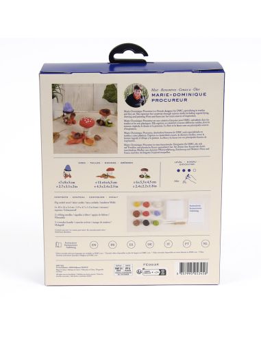 Kit à feutrage - Champignons