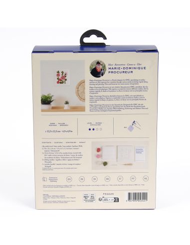 Kit à feutrage - Roses trémières
