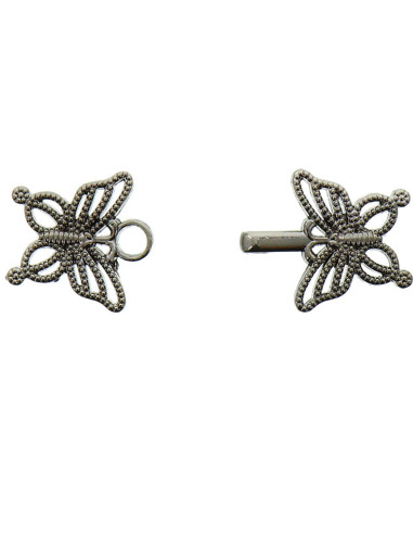 Brandebourg chic papillon - Canon de fusil