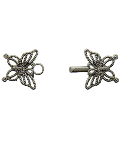 Brandebourg chic papillon - Canon de fusil