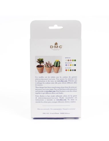 Pack de 5 laines cardées à feutrer DMC - Spring