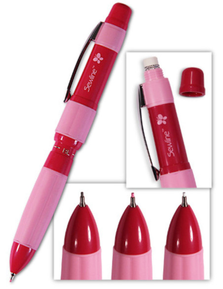 Crayon craie porte-mines TrioColors 3 en 1 Sewline