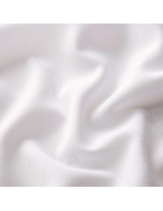 Tissu crêpe Georgette - Blanc