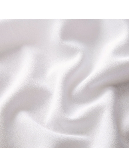 Tissu crêpe Georgette - Blanc