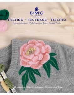 Catalogue feutrage DMC - Embellissements fleuris