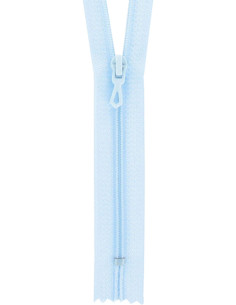 Fermeture éclair nylon - Bleu azur