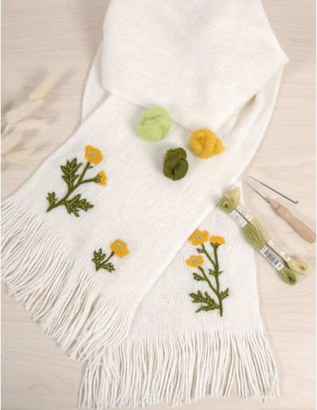 Catalogue feutrage DMC - Embellissements fleuris