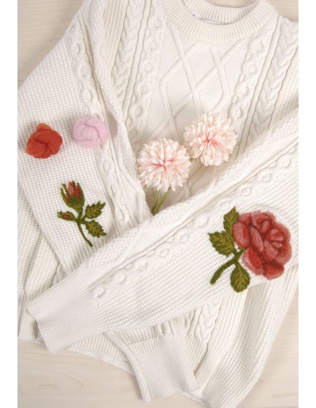 Catalogue feutrage DMC - Embellissements fleuris