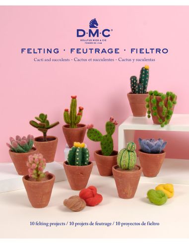 Catalogue feutrage DMC - Cactus et succulentes