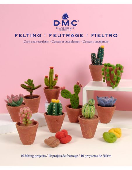 Catalogue feutrage DMC - Cactus et succulentes