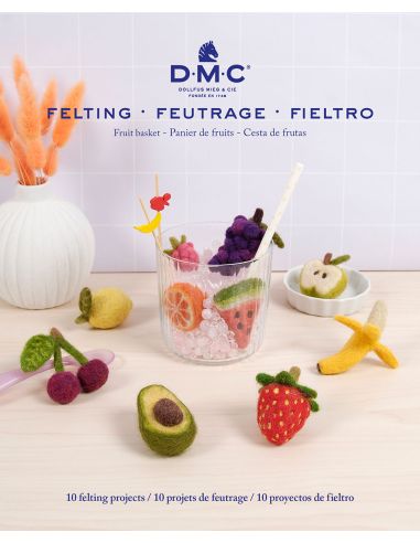 Catalogue feutrage DMC - Panier de fruits