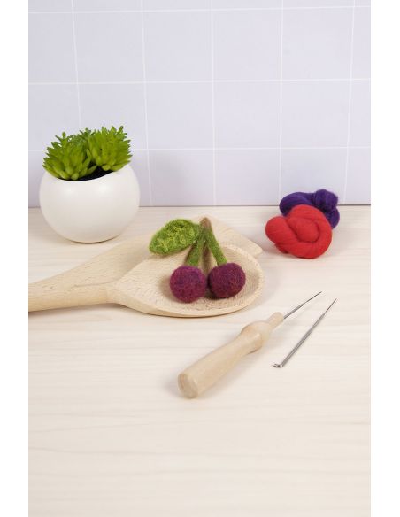 Catalogue feutrage DMC - Panier de fruits