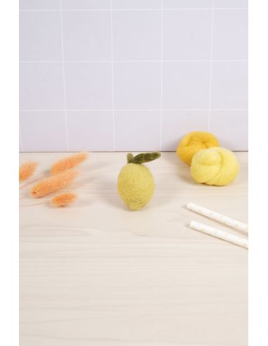 Catalogue feutrage DMC - Panier de fruits