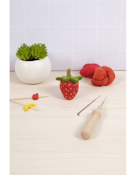 Catalogue feutrage DMC - Panier de fruits