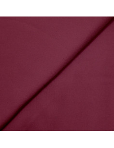 Tissu twill de viscose lourd - Bordeaux