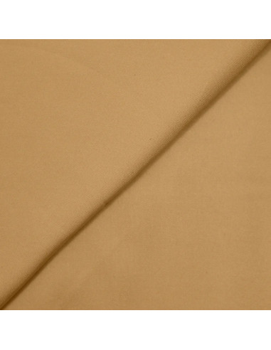 Tissu twill de viscose lourd - Beige