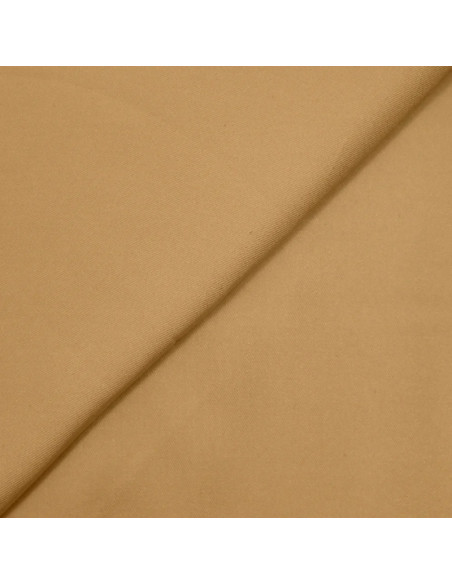 Tissu twill de viscose lourd - Beige