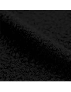 Tissu fourrure curly - Noir