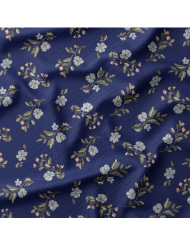 Tissu velours imprimé - Lina