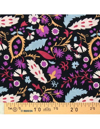 Tissu velours imprimé - Alio