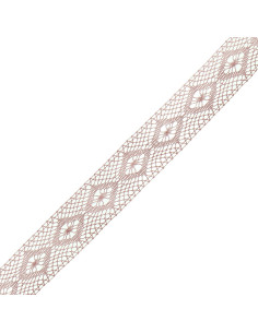 Dentelle entredeux coton - Blanc 2