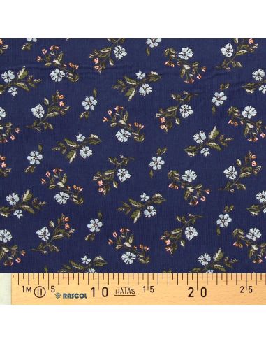 Tissu velours imprimé - Lina