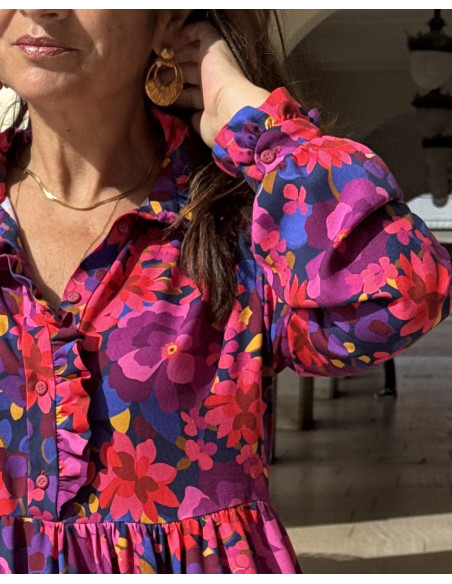 Patron de blouse-robe Albane - Clématisse Pattern